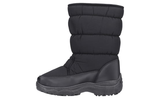 Cotswold Welland Textiel Dames Zwarte Winter Middelhoge Laarzen - Image 5