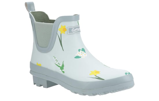 Cotswold Wildflower Womens Ankle Wellington Boots - Image 2