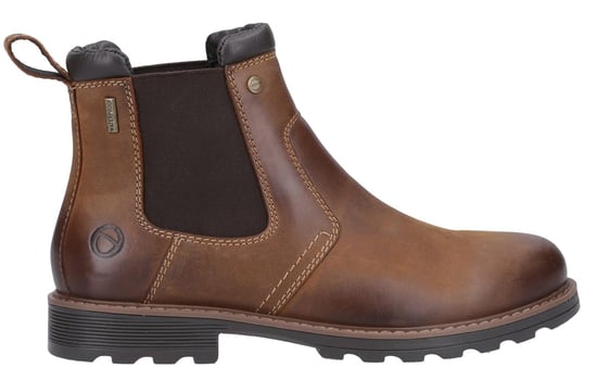 Cotswold Leafield Leren Heren Laarzen In Tan - Image 1