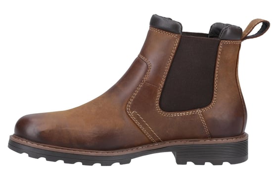 Cotswold Leafield Leren Heren Laarzen In Tan - Image 5