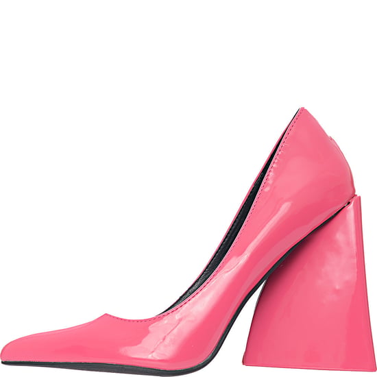 Womens Ego As I Am Statet Block Heel Shoes In Pink - Image 2