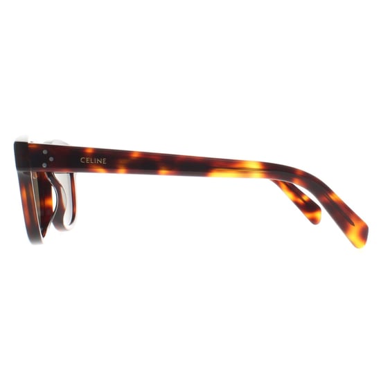 Celine Round Mens Blonde Havana Green Bold 3 Dots CL40233I - Image 3