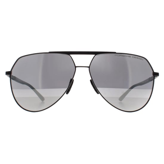 Porsche Design Aviator Unisex Gunmetal Silver Mirrored P8931 - Image 1