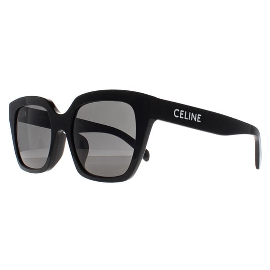 Celine Square Womens Shiny Black Smoke Grey Monochroms CL40198F - Image 2