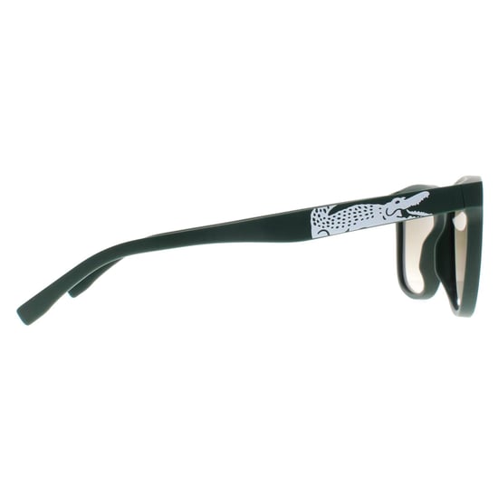 Lacoste Rectangle Unisex Matte Green Grey L929SE - Image 4