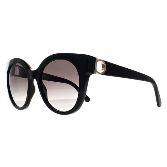 Salvatore Ferragamo Cat Eye Womens Black Grey Gradient SF1031S - Image 2