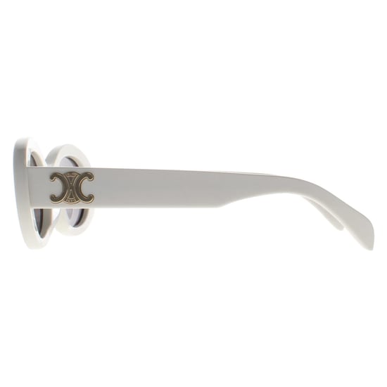Celine Round Womens Ivory Smoke Grey Triomphe CL40194U - Image 3