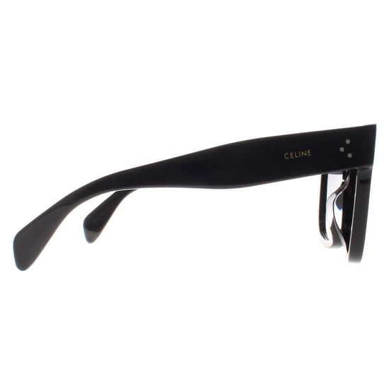 Celine Square Womens Shiny Black Smoke Gradient New Audrey CL4002UN - Image 4