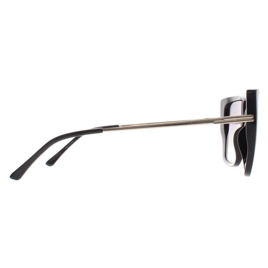 Guess Cat Eye Womens Shiny Black Grey Gradient GF6199 - Image 4