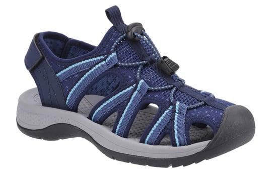 Cotswold Upton Dames Navy/Turquoise Sandalen - Image 2