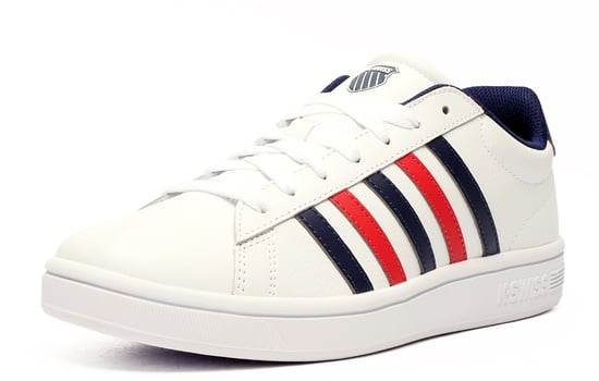 K-Swiss Court Tiebreak II Mens Leather Trainers - Image 2