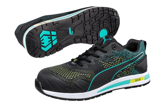 Puma Vivid Green Heart Low Womens Trainers - Image 4