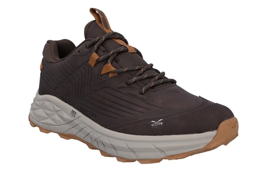 Hi-Tec Fuse Trek Heren Sneakers Van Polyester In Chocoladebruin/Timber Wolf - Image 2