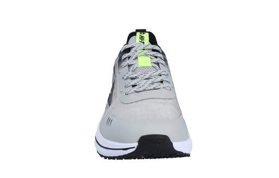 Hi-Tec Santorini Polyester Heren Sneakers In Cool Grijs/Zwart/Zuur Groen - Image 4