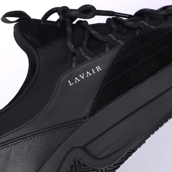 Men's Lavair Creator Trainers in Black - Image 6