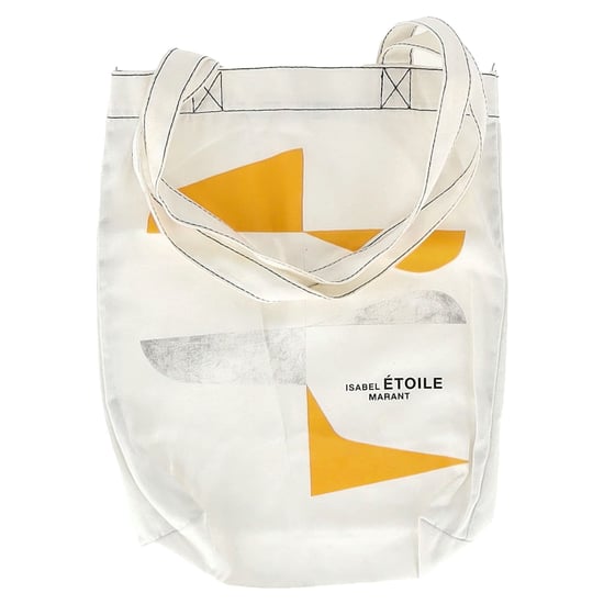 Étoile Isabel Marant Geprinte Tote in Witte Canvas - Image 1