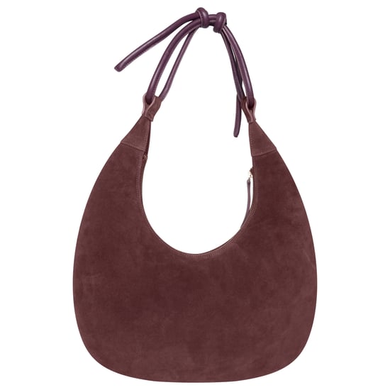 Barneys Originals Real Suede Burgundy Shoulder Bag - Image 2