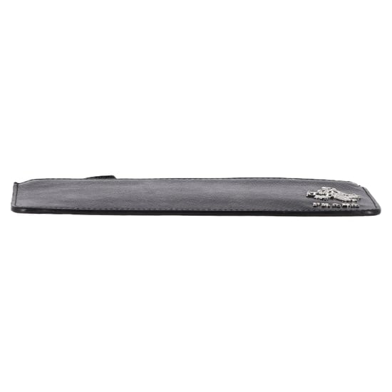Prada Bellhop Zipped Key Holder Wallet in Black Saffiano Leather - Image 3
