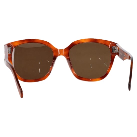 Celine Oversized Triomphe Monogram Sunglasses In Brown Acetate - Image 3