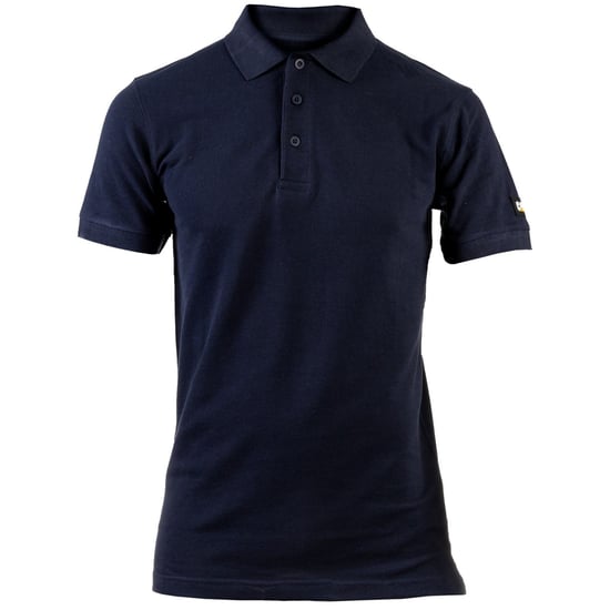 Caterpillar Essentials Cotton Men's Blue Polo Shirt - Image 1