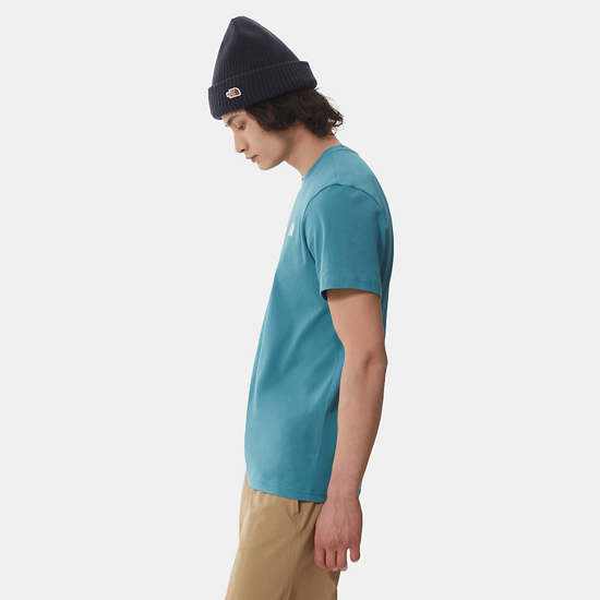 The North Face Men’s Simple Dome T-Shirt Storm Blue - Image 4