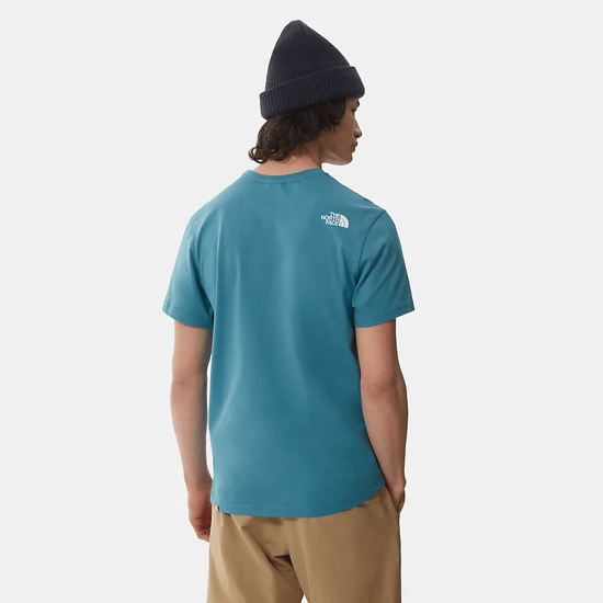 The North Face Men’s Simple Dome T-Shirt Storm Blue - Image 5