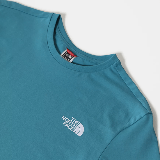 The North Face Men’s Simple Dome T-Shirt Storm Blue - Image 6