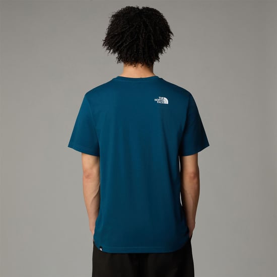 The North Face Men’s Simple Dome T-Shirt Midnight Petrol - Image 5