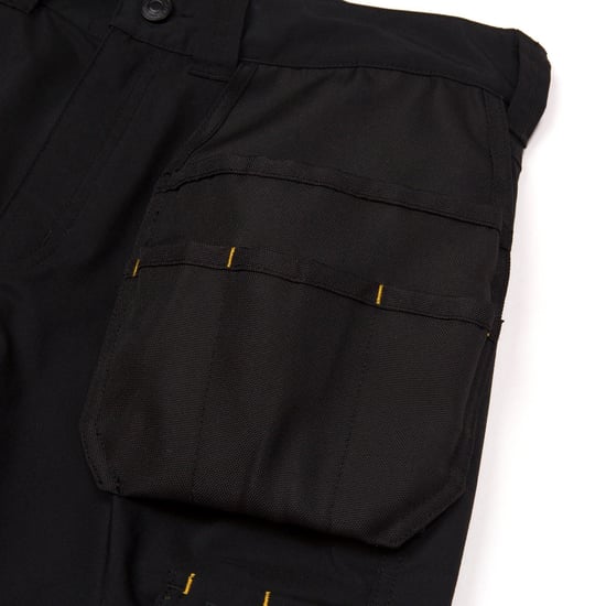 Caterpillar Nexus Holster Stretch Cotton Men's Black Work Shorts - Image 3