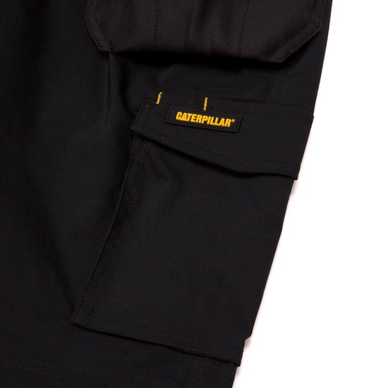 Caterpillar Nexus Holster Stretch Cotton Men's Black Work Shorts - Image 4