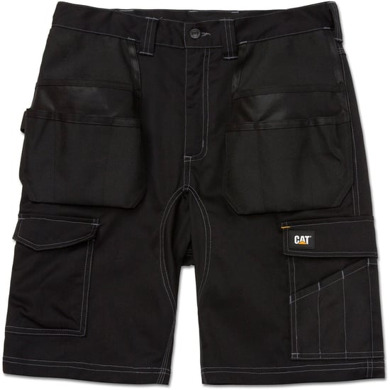Caterpillar Essential Stretch Holster Polyester Men's Black Work Shorts - Image 4