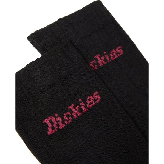 Dickies Sterke Polyester Unisex Volwassenen Zwarte Werk Sokken - Image 2