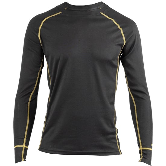 Caterpillar Thermo Polyester Heren Zwarte Basislaag Shirt - Image 2
