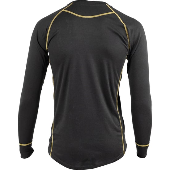 Caterpillar Thermo Polyester Heren Zwarte Basislaag Shirt - Image 3