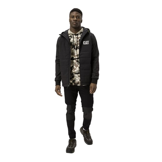Caterpillar Tech Hybrid Men's Black Jacket - Image 6