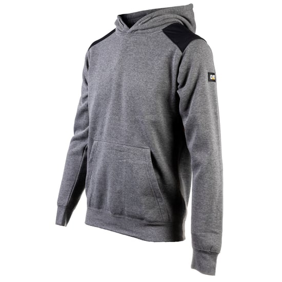 Caterpillar Essentials Polyester Heren Grijze Hoodiesweater - Image 2