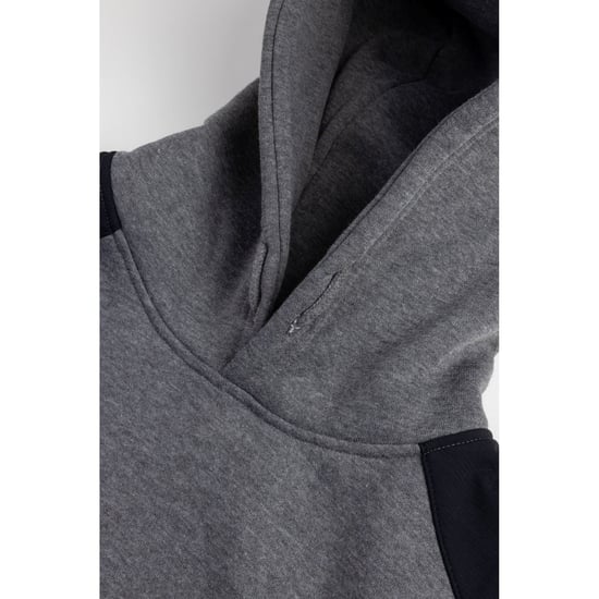 Caterpillar Essentials Polyester Heren Grijze Hoodiesweater - Image 4