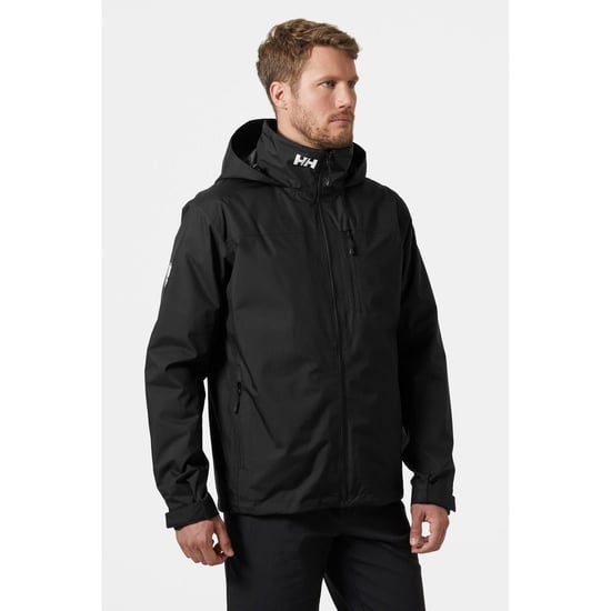 Helly Hansen Sport Crew Hooded Midlayer Sailing 2.1 Men's Black Sailing Jacket - Image 1