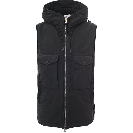Stone Island Mens Vests In Black - Image 1