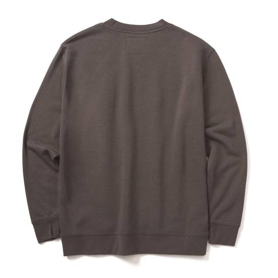 Caterpillar Midweight Crewneck Katoenen Heren Grijze Sweatshirt - Image 5