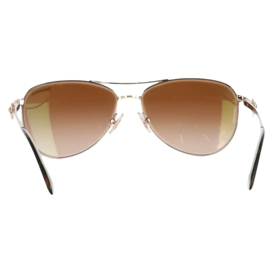Tiffany & Co. Bow Aviator Sunglasses in Gold Metal - Image 3