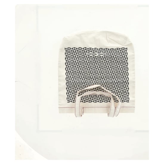 Isabel Marant Printed Canvas Tote in White Cotton - Image 6