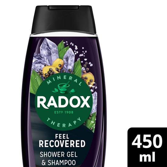 Radox  Mineral Therapy Feel Recovered 2in1 Shower Gel & Shampoo For Men, 450ml 6pk - Image 3