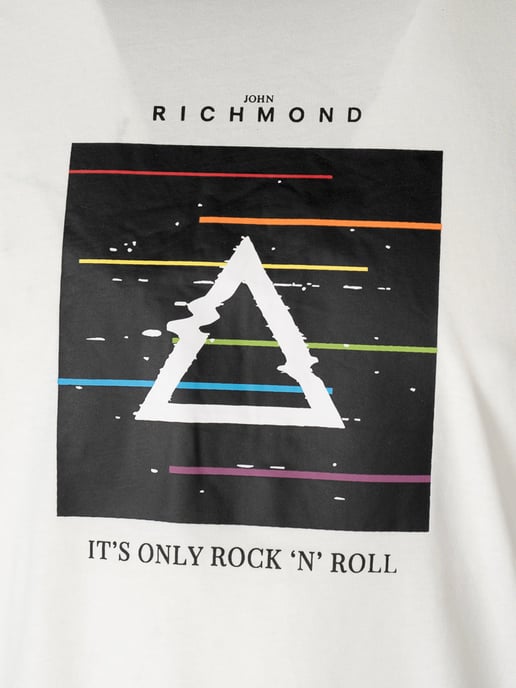 John Richmond T-Shirt manlig Vit - Image 4