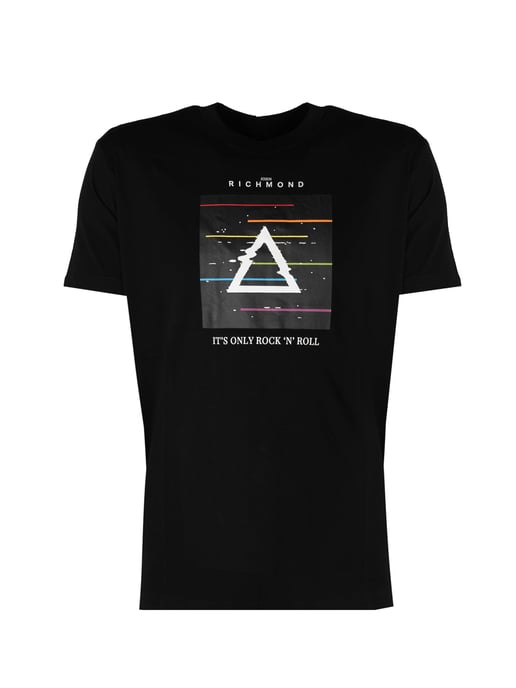 John Richmond T-Shirt manlig Svart - Image 2