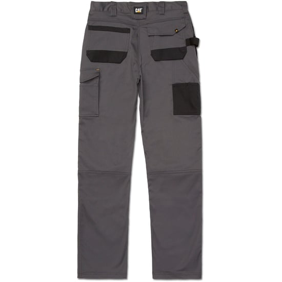 Caterpillar Essentiële Kniezak Stretch Holster Polyester Heren Grijze Outdoor Broek - Image 5