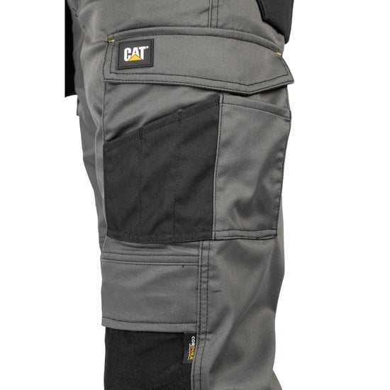 Caterpillar Essentiële Kniezak Stretch Holster Polyester Heren Grijze Outdoor Broek - Image 6