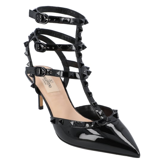 Valentino patent leather sandal-pumps - Image 1
