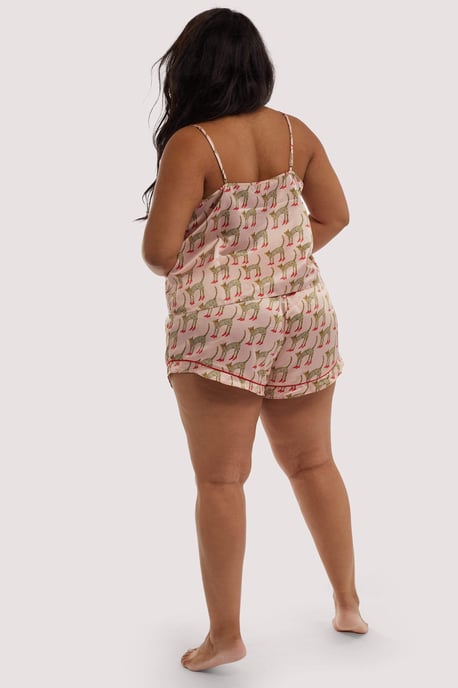 Playful Promises Bouffants Recycled Cheeta Recycled Cami - Image 4