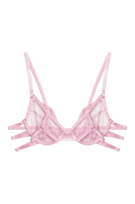 Hustler Naya Mesh Wi Plunge Bra - Image 4
